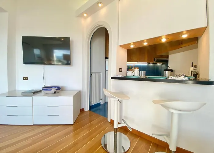 Apartmán Welcome Riviera-paradiso 12-parking 2,25 Meters Wide-vista Mare Stupenda-balcone Con Vista Meravigliosa-terrazza Sovrastante Di 70 Mq Esterna-